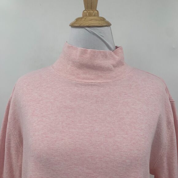 Vintage Pendleton Sweater Womens M Medium Pink Heather Soft Turtleneck Long Neck - Picture 3 of 12